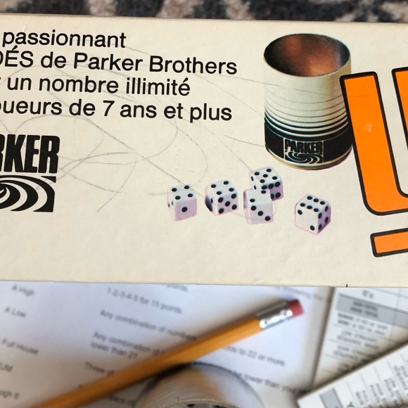 60's "Yum" Game - Yum Dice Game - Ages 7+ - 60's Boardgame - Dice Board Game - Picture 8 of 11